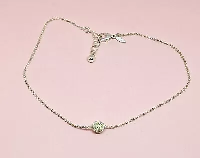 Vintage Avon Ankle Bracelet With CZ Bead Ball • $4.99