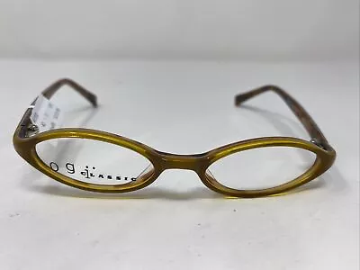 OGI Classic Germany A1500 Yellow 43-17-130 Full Rim Eyeglasses Frame H832 • $50