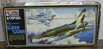 Hasegawa 1:72 035 North American  Rockwell F-100D Super Sabre Complete C2 • $13.95