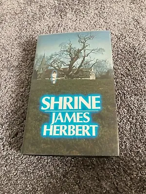 JAMES HERBERT: SHRINE: SIGNED UK FIRST EDITION HARDCOVER - 1980s SIGNATURE • £225