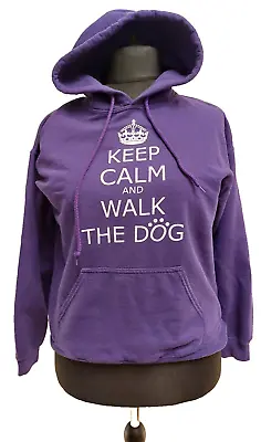 Keep Calm And Walk The Dog - Hoodie / Hoody - Dogs - Puppy - Pet - Dog Walker • £15.99