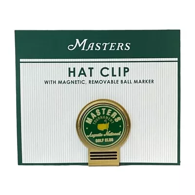 2024 Masters Golf Augusta National Hat Clip With Magnetic Removable Ball Marker • $22.99