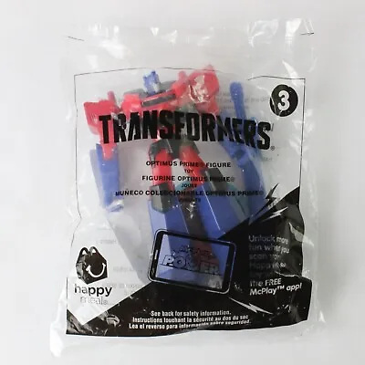 McDonald's Happy Meal Toy Transformers 2016 #3 Optimus Prime • $8.98