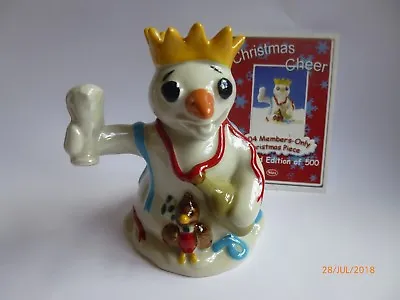 Wade-christmas Cheer 2004 Members Only Christmas Piece Le 500 Large • £10.99