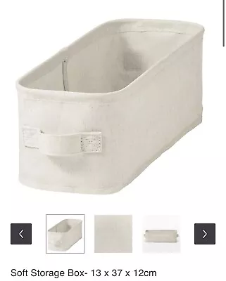 Muji Soft Storage Box‐ 13 X 37 X 12cm • £16