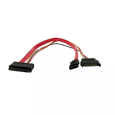 StarTech MCSATAF12S 12  Micro SATA To SATA With Power Adapter Cable Female Ends • $22.80