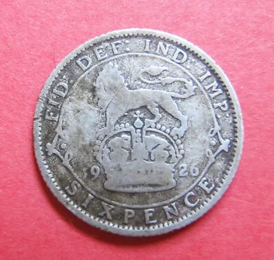 £1.95 • Buy A 1926 George V Sixpence Coin