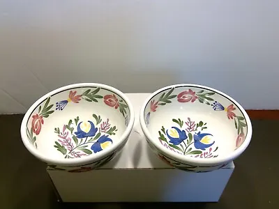 £73.62 • Buy Pair Of Portmeirion China Welsh Dresser 5 3/8  Individual Salad Bowls