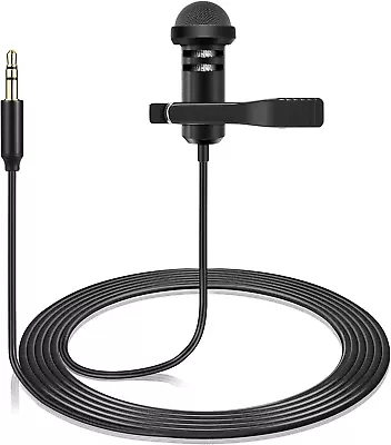 Lavalier Microphone For Rode Wireless GO 2 / Ii & DJI Mic Transmitters Omnidire • $17.80