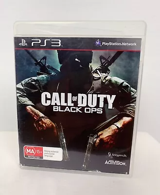 Sony Playstation 3 Call Of Duty Black Ops Game R4 PAL AU/NZ • $9.95