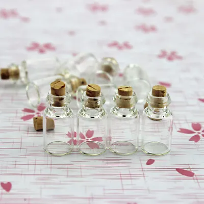 10Pcs Dollhouse 1:12 Scale Miniatures Lot Glass Bottles Kitchen Empty Jars DIY • $6.29