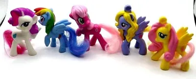 My Little Pony McDonalds Lot 5 With Comb Yellow Blue Pink Purple White • $24.97