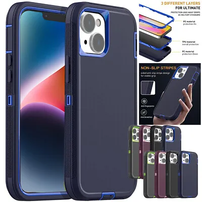 $10.99 • Buy Case For Apple IPhone 14 Pro Max 14 Plus Heavy Duty Shockproof Protect Cover 