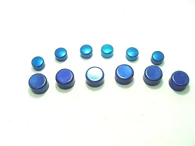 Dodge Blue Motor Engine Bolts Caps Covers Dress-up Kit Set 12  Sizes NOS Viper • $24.19