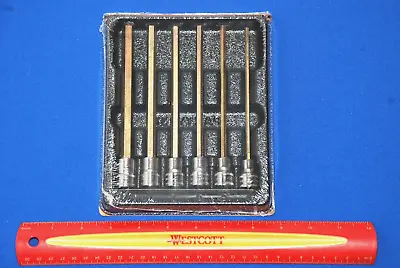 Snap-on NEW SHIPS FREE 6 Pc 3/8  Drive Metric X-Long Hex Bit Socket Driver Set • $161.22