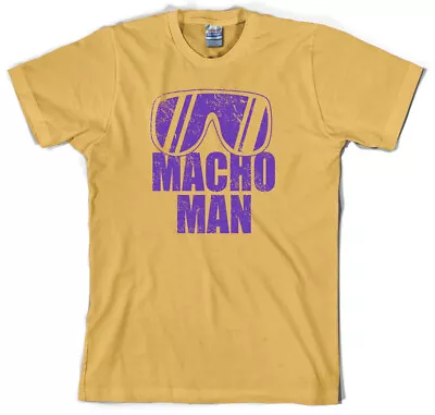 Macho Man T Shirt  Official Wrestling Legend Randy Costume Gift ALL SIZES • $10.99