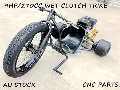 9hp 270cc Motorised Drift Trike Huffy Slider Fat Boy Gokart Fatboy Dt4 Full Blk • $1699