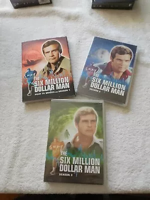 Six Million Dollar Man: Seasons 1-3 DVD LOT • $19.99