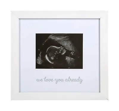 Kate & Milo We Love You Already Ultrasound Picture Frame Keepsake Sonogram Fram • $12.99