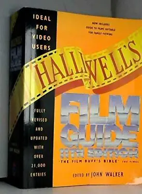 Halliwell� S Film Guide Paperback Book The Cheap Fast Free Post • £3.49