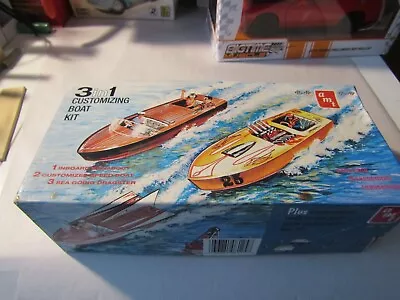 AMT Customizing Boat Trailer Plastic Model Kit 1/25 8125 Free Shipping • $24.99