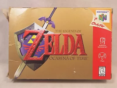 The Legend Of Zelda Ocarina Of Time (Nintendo 64 | N64) Authentic BOX ONLY • $64.99