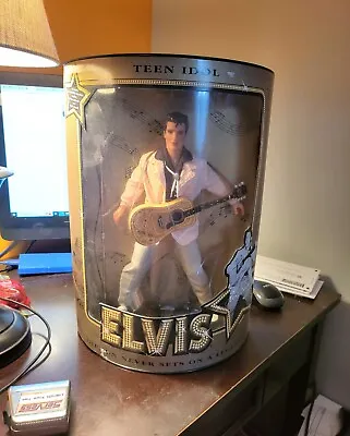 Original 1993 Hasbro 12  Teen Idol Elvis Presley Action Figure New In Box • $20