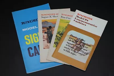 Winchester Advertising Brochures - Lot Of 4 • $9.95