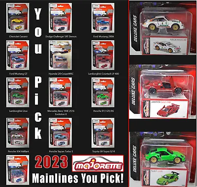 2023 MAJORETTE 1/64 Cars Main Line | YOU PICK! Lamborghini/Porsche/Toyota/Merced • $11.99