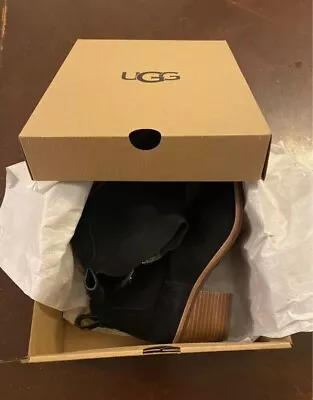 Ugg Boots Size 7 Women New Black Kingsburg • $59.99