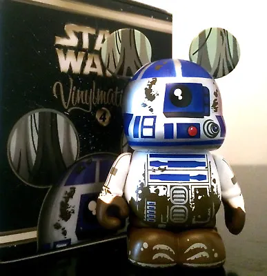 Disney Vinylmation 3  Star Wars 4 R2-d2 Dagobah Muddy Empire Strikes Back Figure • $34.99