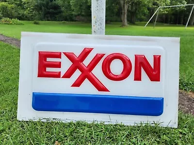 *RARE Vintage EXXON Original Service Gas Station Blow Mold Sign • $329.99