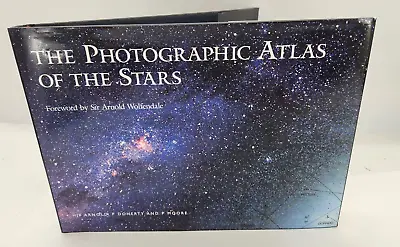 The Photographic Atlas Of The Stars By  Arnold Moore & Doherty  1997 Hardcover • $14.99