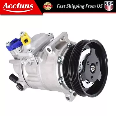A/C Compressor With Clutch CO 4574JC Fit For 2008-2014 Volkswagen Beetle 2.5L L5 • $93.10