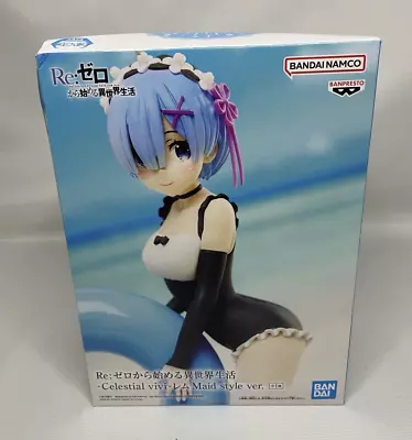 Celestial Vivi Re Zero Starting Life In Another World Rem Maid Style Ver. Figure • $34.99