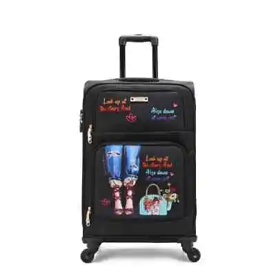 $69 • Buy Nikky By Nicole Lee Carry On Spinner Suitcase Luggage Telescoping Pull Handle