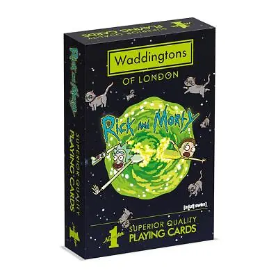 £4.99 • Buy Rick & Morty Waddingtons Number 1 Playing Cards