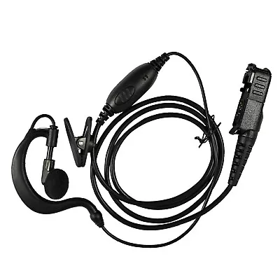 G Shape Earpiece Headset Mic PTT For Motorola XPR3500e Walkie Talkie 2 Way Radio • $7.23