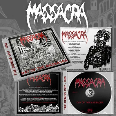 MASSACRA (Fra) Day Of The Massacra CD Demo Compilation NEW Merciless Kreator • $15.99