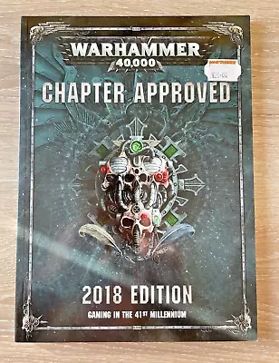 Games Workshop Warhammer 40000 40k Chapter Approved 2018 Edition Softback Book • £0.99