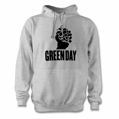 £25.99 • Buy Green Day Band Hoody Fruit Of Loom Kids Adults Sizes Heather Grey 