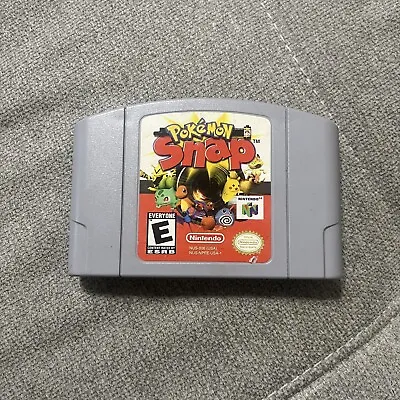 Pokemon Snap (Nintendo 64 1999) N64 Cartridge Only AUTHENTIC TESTED WORKS • $22.99