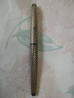 Lady Sheaffer Skripsert Fountain Pen 14k Gold Medium Nib Black  & Gold Cartridge • $40