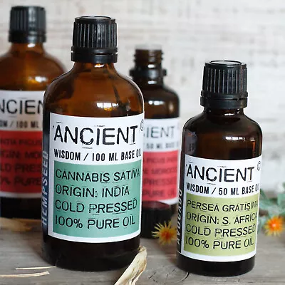 Ancient Wisdom Base Oils 50ml For Aromatherapy Soap Candle Making 100% Natural • £3.99