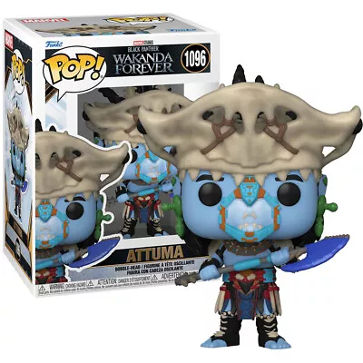 Funko Black Panther Wakanda Forever Attuma Bobblehead POP! Marvel No 1096 • £11.99