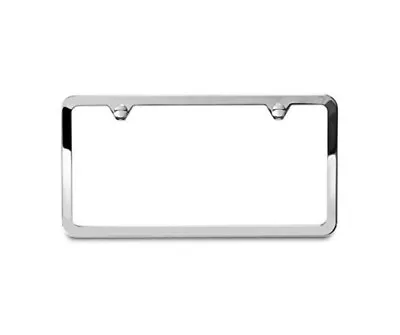 Car License Plate Frame Cover Hood Bonnet Rear Trunk Slim Chrome For Saab Smart • $23.99