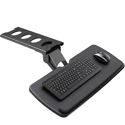 HUANUO Keyboard Tray Under Desk 360 Adjustable Sliding Keyboard Mouse Tray 25  • $49.99