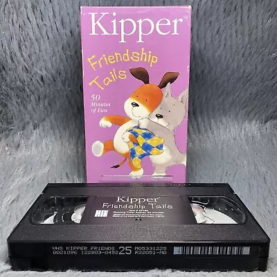 Kipper - Friendship Tails VHS Tape 2003 Kids Animation Cartoon Classic Rare • $14.99