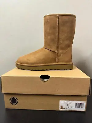 [1016223-CHE] UGG Women Authentic Classic Short II Chestnut Boot MSRP $180 *NEW* • $119.99