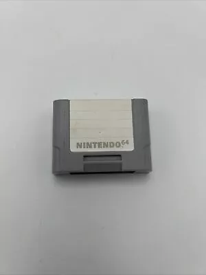 N64 Controller Pak OEM Official Nintendo 64 Memory Card NUS-004 • $6